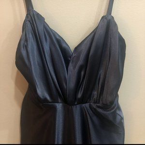 JJs House navy evening gown